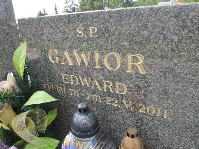 Edward Gawior Sobków - Grobonet - Wyszukiwarka osób pochowanych