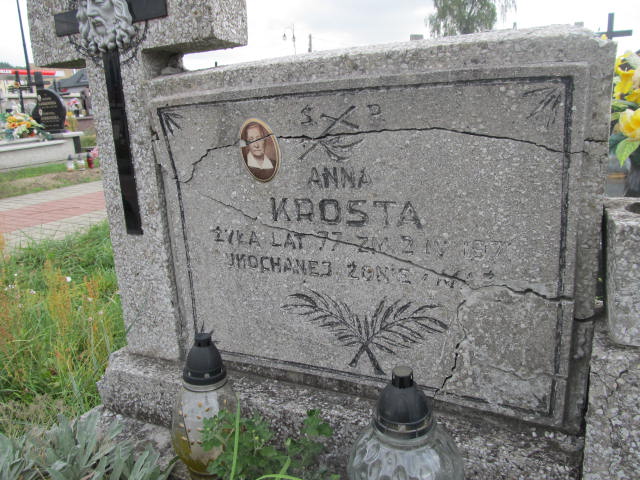 Anna Krosta Sobków - Grobonet - Wyszukiwarka osób pochowanych